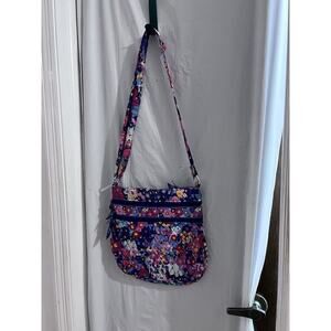 Vera Bradley Purple Floral Crossbody Bag
